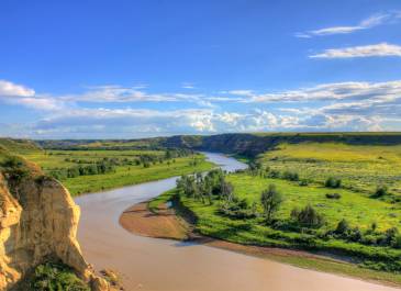Theodore Roosevelt National Park Little Missouri River