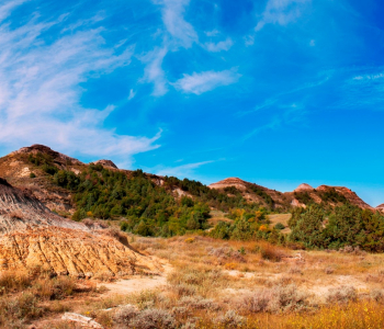 Billings County Rugged Landscape